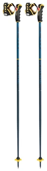 Палки для гірських лиж Leki SPITFIRE 3D 115см Denim blue/blue/mustard yellow (65068021-WRH) (125 см синій, джинсово-синій, гірчично-жовтий)