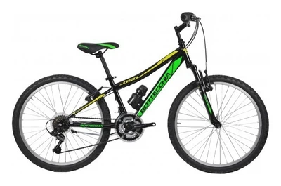 Велосипед Bottecchia MTB 18S 24" Black/Green/Yellow (Жовтий, Зелений, Чорний)
