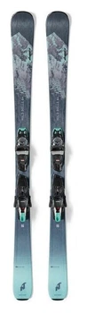 Лижі гірські комплект Nordica WILD BELLE DC 84 W+TP2LT11 FDT 150см Black/teal (0A1264OC) WRH (156 см чорний/бірюзовий)