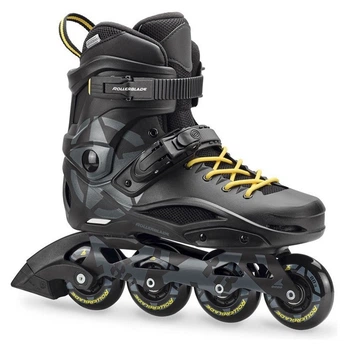 Роликові ковзани для дорослих Rollerblade RB 80 36.5 (6US) 230мм Black/yellow (07847700 800) (230 мм)