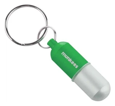 Munkees 3625 брелок Waterproof Capsule Small grass green (3625-GG)