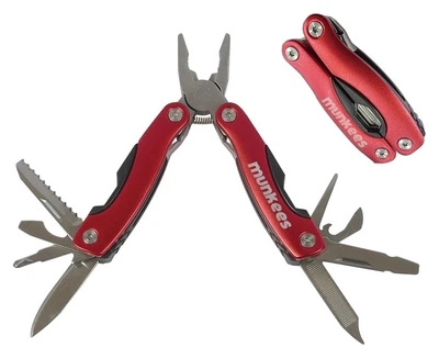 Munkees 2572 брелок-мультіїінструмент SS Multi Tool Red red (2572-RD)