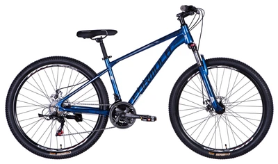 Велосипед AL 27.5" Formula MOTION DD FR рама-16" синій з чорним 2026 (OPS-FR-27.5-296)