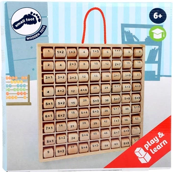 Розвиваюча іграшка Small Foot Дерев’яна таблиця множення 1×1 (3459) (4020972034595)