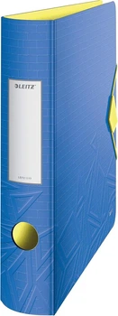 Папка Leitz 11160020 Quality Folder 180° A4 корешок 82 мм эластичная застежка синяя