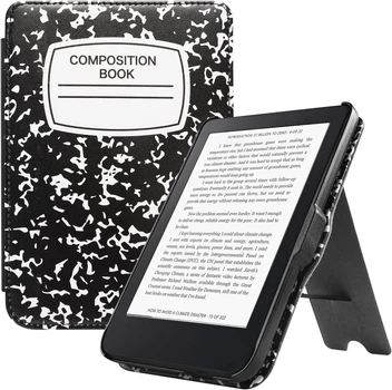 Чохол HGWALP для Tolino Shine 5/Shine Color/Shine 4 та Kobo Clara Colour/Clara BW/Clara 2E з автопрокиданням і ремінцем