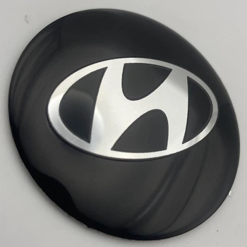 Наклейка для колпачков с логотипом Hyundai Хюндай 60 мм