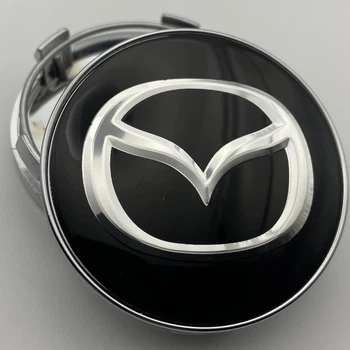 Колпачок на диски Mazda 65 мм 60 мм черный мазада заглушка