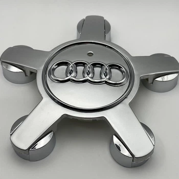 Ковпачок на диски Audi 4F0601165N срібло зірка ауді краб 135 мм 58 мм