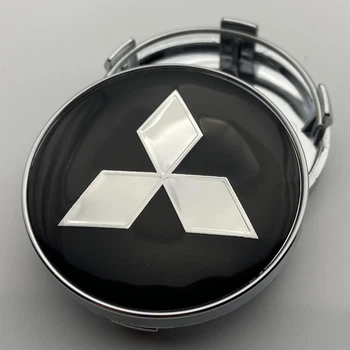 Колпачок Mitsubishi 68 мм 62 мм черные заглушка митсубиси