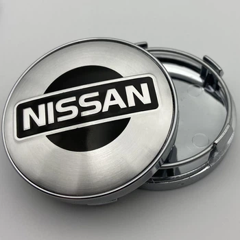 Колпачок на диски Nissan 59 мм 55 мм хром заглушка ниссан