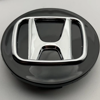 Колпачок для дисков Honda 08W17-SEA-6M00 69 мм 64 мм черные с хром .логотипом заглушка хонда