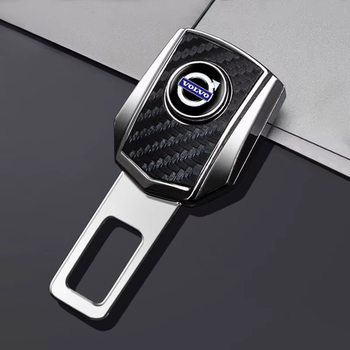 Перехідник ременя безпеки Volvo з можливістю пристебнутися подовжувач метал-заглушка карбон вольво