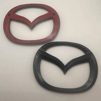 Mazda знак мазда значок задня емблема кришку багажника 105 мм чорна