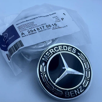 Знак на капот Mercedes-Benz емблема 57 мм на капот A2048170616 AL 8171701 (мерседес)