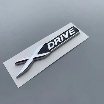 3D значок на багажник автомобиля, наклейка Xdrive, значок с логотипом Xdrive для BMW, эмблема табличка