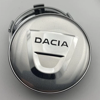 Колпачок Dacia дачиа серебро хром 60 мм 56 мм заглушка в диск дача