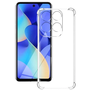 Чохол GETMAN Ease logo посилені кути Full Camera для Infinix Note 40 Pro 4G Прозорий