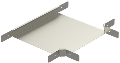 Трійник Meka RT-60-400 PG для кабельних лотків 59.8 x 49.8 x 6 см 2 шт. (1432284)