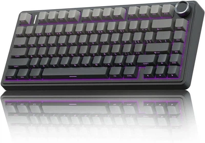 Ігрова механічна клавіатура AULA F75 Pro Black