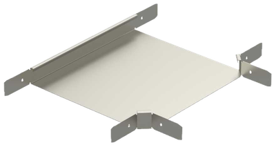 Трійник Meka RT-60-100 XPG для кабельних лотків 30 x 18 x 6 см 2 шт. (1478006)