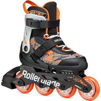 Детские ролики Rollerblade Microblade SL Black Orange 36.5-40.5 (sk288)