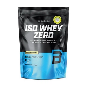 Ізолят сироваткового протеїну BioTech Iso Whey Zero (454 г, caffe latte)