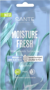 Био-маска тканевая Sante Moisture Fresh для увлажнения лица с микроводорослями и алоэ 16 мл (4025089005650)