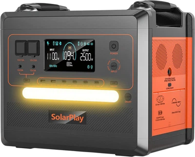 Зарядная станция SolarPlay BCQ2402M / 2500 Вт / 2304 Вт⋅ч / LiFePO4 (BC_714941)