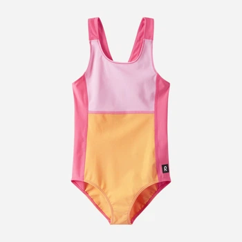 Подростковый слитный купальник для девочки Reima Ulappa 5200482A-26C0 158 см Оранжевый (6438557293929)