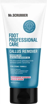 Гель-кератолитик для удаления загрубевшей кожи и натоптышей Mr.Scrubber Foot Professional Care 200 мл (4820200232652)