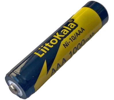 Акумулятор LiitoKala NiMH AAA 1000mAh 5шт/уп (NI-10/AAA-5B)
