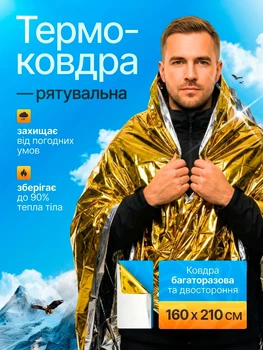 Термоодеяло Skif Outdoor Thermo Shield 210х160cm
