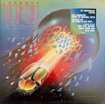 Journey - Escape (Юбилейное издание на 20-летие, 180 грамм, Чёрный, Альбом, Переиздание, Ремастеринг, Специальное издание)