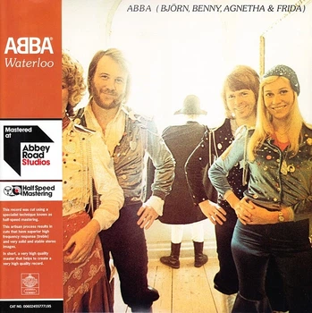 ABBA - Waterloo (2 пластинки, Мастеринг на пол-скорости, Юбилейное издание на 50-летие, 45 об/мин, Альбом, Переиздание, Ремастеринг)