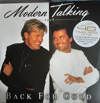 Modern Talking - Back For Good (The 7th Album) (2 пластинки, Чёрный, Белый, Мрамор, Альбом, Переиздание)