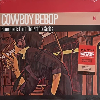 The Seatbelts & Yoko Kanno - Cowboy Bebop (Soundtrack From The Netflix Series) (2 платівки, Напівпрозорий, Помаранчевий, Червоний, Мармур)