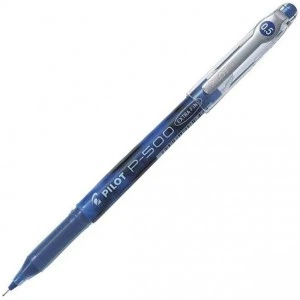 Ручка гелевая Pilot P-500 0,5 синяя (BL-P50-L)