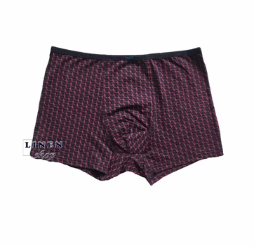 Черно-фиолетовые мужские трусы шорты с узкой резинкой Colour style TASO 5795 XL