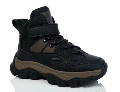Ботинки детские Ok Shoes зимние 36 черные
