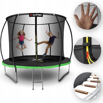 Батут Outtec Pumpkin 366C Black/Green
