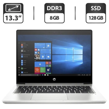 Ультрабук HP ProBook 430 G6 / 13.3" TN / Intel Celeron 4205U (2 ядра по 1.8GHz) / 8GB DDR3 / 128GB SSD / UHD Graphics / WebCam / HDMI б/у