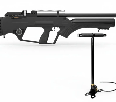 Пневматическая винтовка PCP Hatsan BullMaster SemiAuto (4.5мм, 27 Дж, с насосом Hatsan)