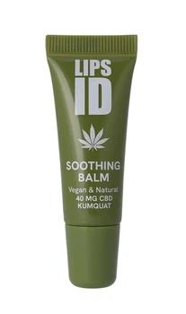 Заспокійливий щоденний бальзам для губ LIPS ID CBD Kumquat 10 мл | з CBD та ароматом кумквату, інтенсивне зволоження, відновлення та захист губ