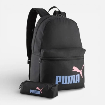 Рюкзак спортивный 20 л Puma Phase Elevated 09219002 Black-Intense Lavender-Colorblock No.1 Logo (4069162046314)
