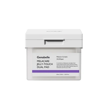 Двостороні пади для вирівнювання тону шкіри Genabelle Melacare Jelly Touch Dual Pad