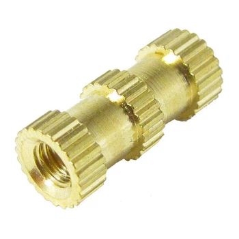 Гайка латунная с накаткой DHP-M3x12x5 - 654924