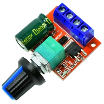 ШИМ регулятор оборотов двигателя 3-35V 5A - 426747