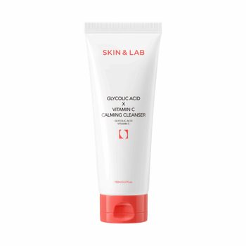 Glycolic Acid Vitamin C Calming Cleanser Заспокійливий гель для очищення з гліколевою кислотою та вітаміном C SKIN LAB 150ml