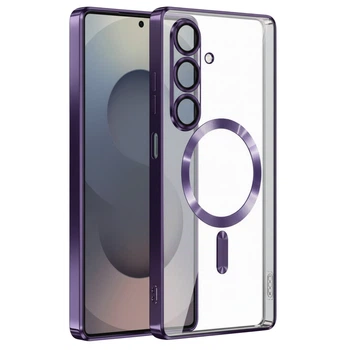 Чохол Fiji Chrome для Samsung Galaxy S25 FE 5G (S731) з MagSafe та захистом камер Purple